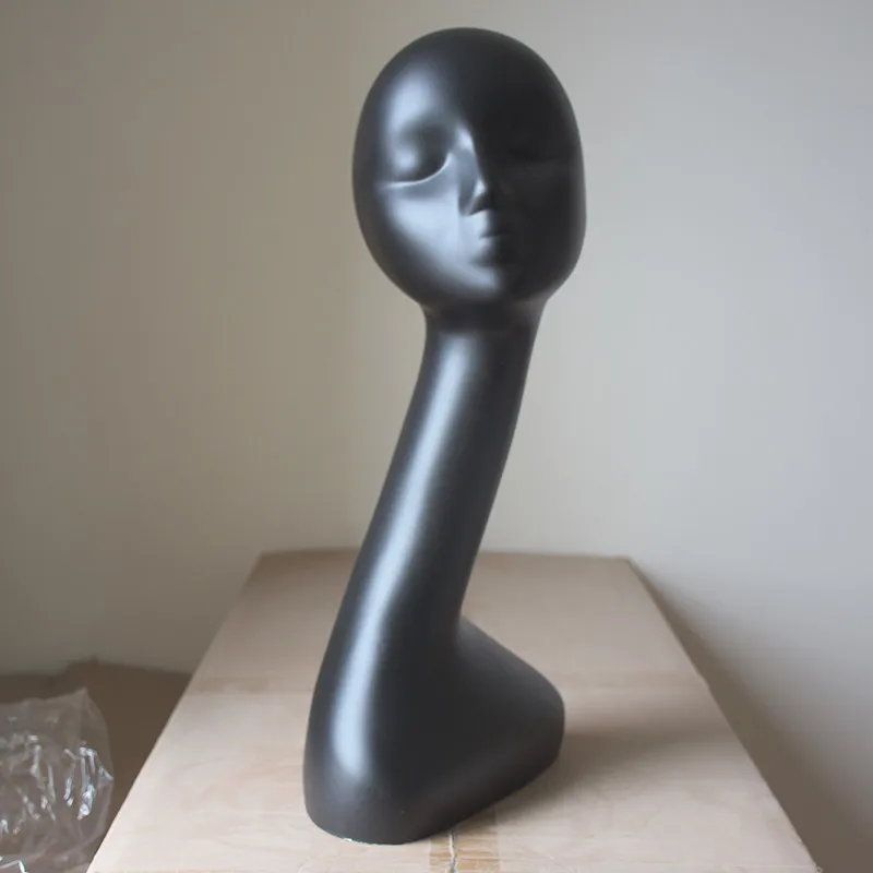 

High Quality Female Mannequin Plastic Wig Hair Hat Scarf Manikin Head Display Model Stand Practical Mannequin Head Dolls