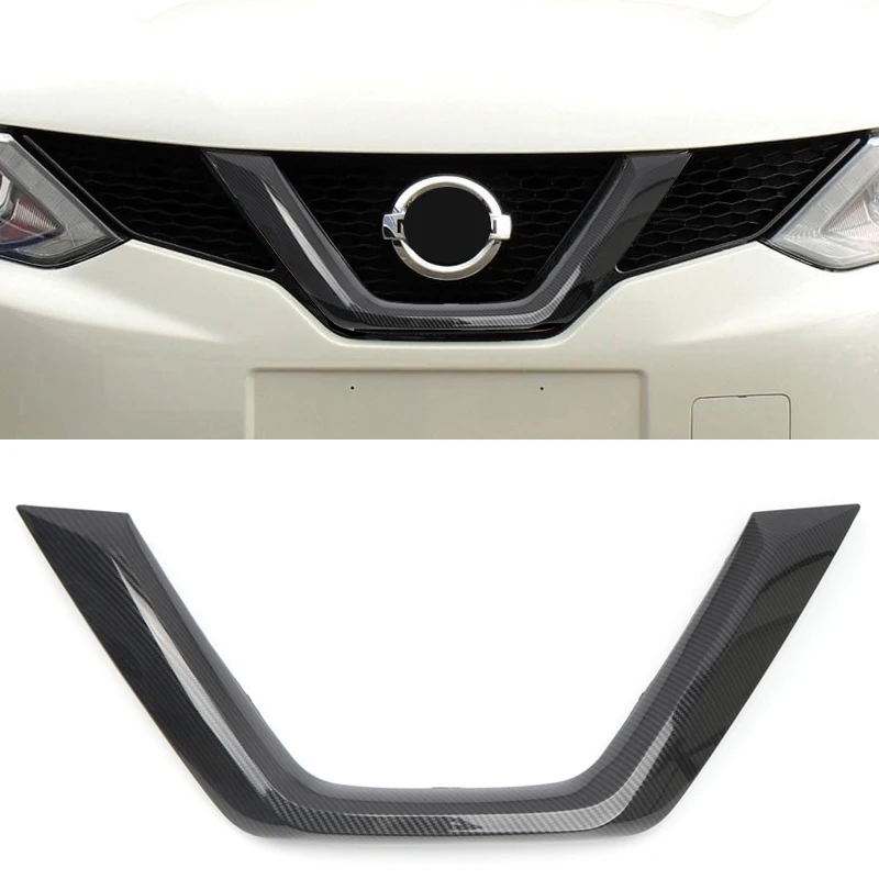 Для Nissan Qashqai- настраиваемая Передняя средняя решетка запасная крышка аксессуары для стайлинга автомобилей