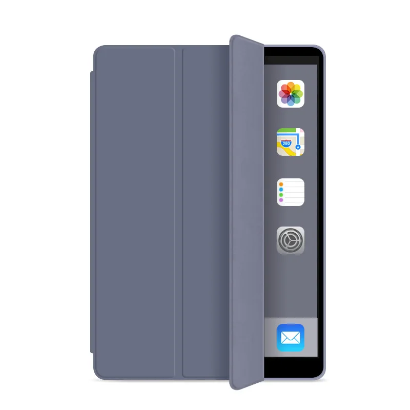 Для нового iPad 10,2 дюймов модель A2197 чехол, Авто Режим сна/пробуждения легкий Чехол-подставка для iPad 10,2 дюймов 7th Gen чехол - Цвет: Lavender