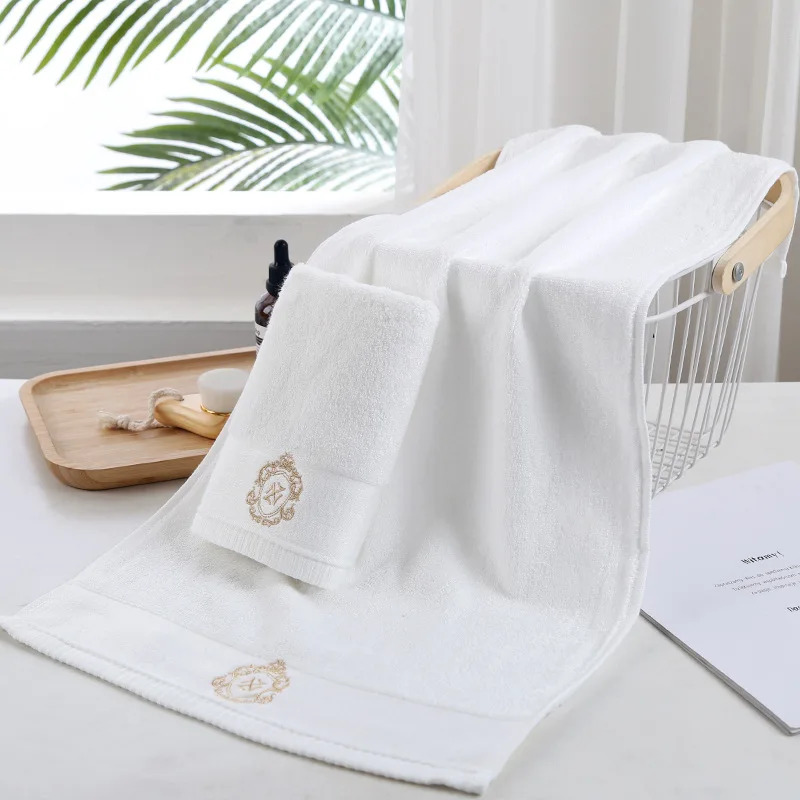 New Luxury Embroidery Adult Face Towels Bathroom 160x80cm Large Bath Cover Hotel For Home Blanket Decoration Terry Wedding Gift