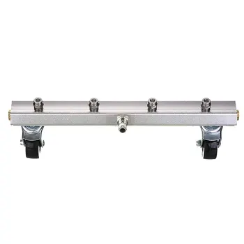 

Sprinkler High Power Tools 4 Nozzles Undercarriage Cleaning Sprayer Road With Roller Pressure Washer Automobile Watering Wand