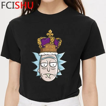 

Rick and Morty Funny Cartoon T Shirt Men Unisex Ricky N Morty Harajuku T-shirt Streetwear Aesthetic Tshirt Hip Hop Top Tees Male