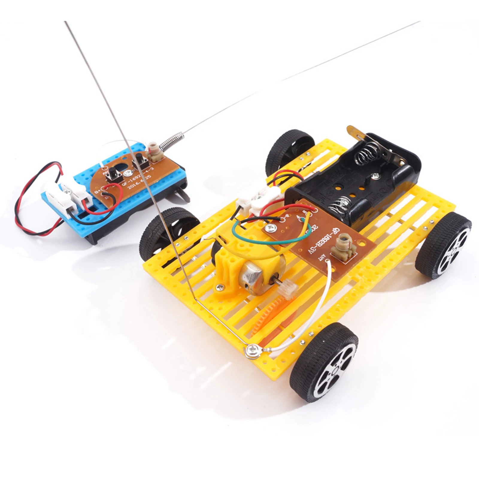 STEM-lapsen 2-kanavainen DIY-kokoamisautosarja
