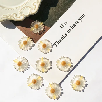 

Japanese daisy frosted translucent jelly flower stickers DIY handmade jewelry earrings earrings accessories materials