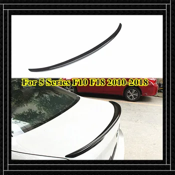 

1 piece High quality Real Carbon fiber Car Rear Spoilers For B M W 5 Series F10 F18 2010-2018 5 Styles Trunk lip wing