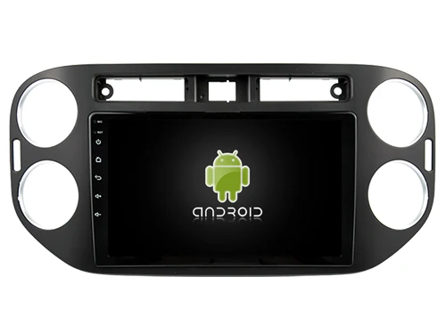 " Android 9,0 Pie OS автомобильный мультимедийный gps радио для Volkswagen Tiguan 2013- со встроенными функциями воспроизведения автомобиля/Android авто