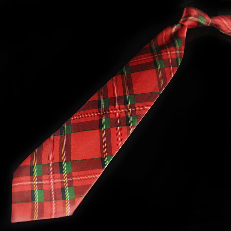 Novelty Design Christmas Ties Red Good Quality Printed Necktie Halloween Christmas Tree Snowman Elk Tie For Men Gift