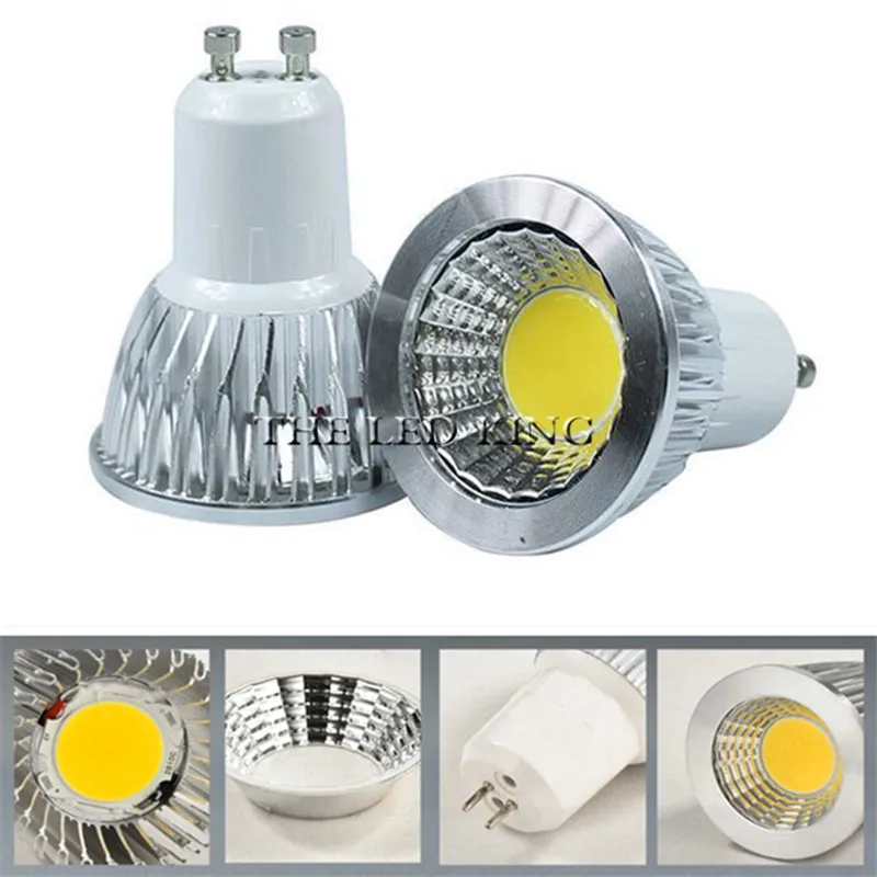 

1- 10X spot lamp LED Bulb Led GU10 Cob dimmable GU5.3 2700K Warm White 9W 10W 15W bulb replace Halogen lamp energy saving lamp