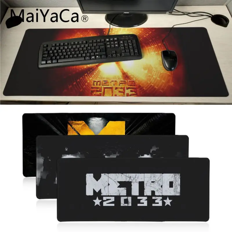 MaiYaCa metro 2033 красивый коврик для мышки в стиле аниме большая акция России игровой