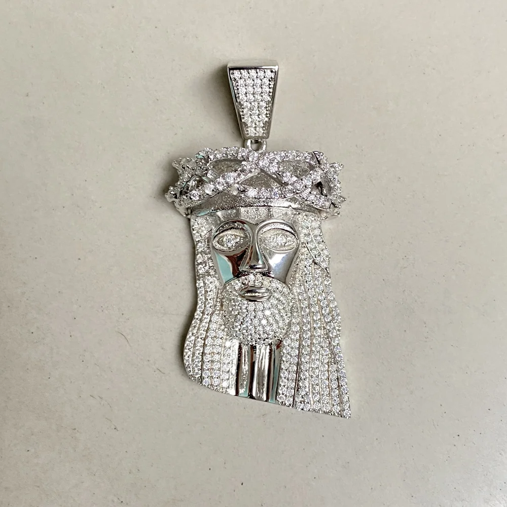 Mosangnai 925 Silver Iced Out 