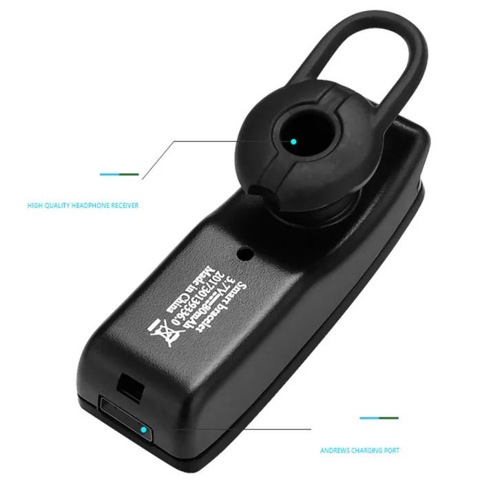Умный браслет 2 в 1 с bluetooth-наушниками HeartRate Monitor водонепроницаемые часы H-best