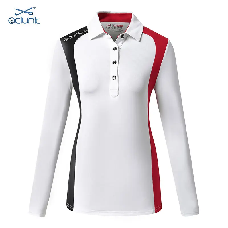 Women's Golf T-shirt Quick-drying breathable golf long-sleeved T-shirt golf outdoor sports T-shirt Golf apparel Free shipping