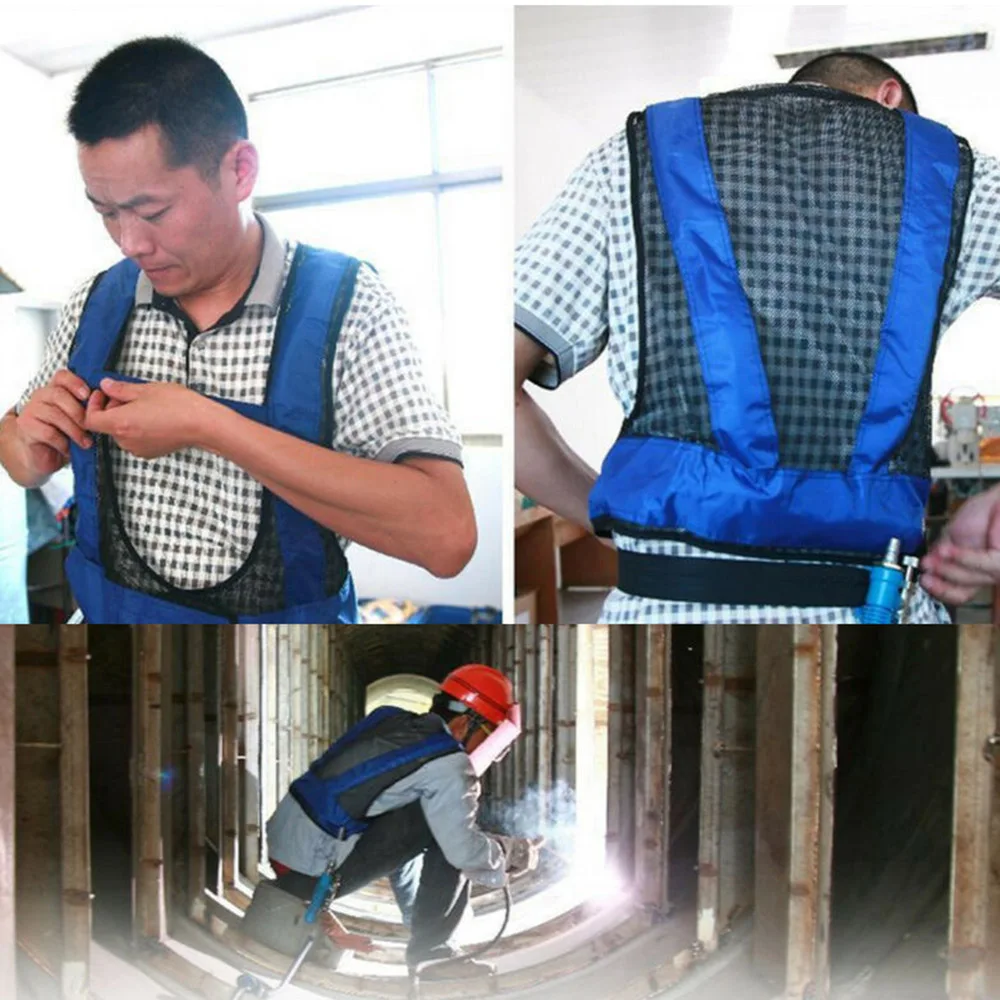 

Vortex Tube Air Cooling Conditioner Welding Waistcoat Compressed Nylon Adjust
