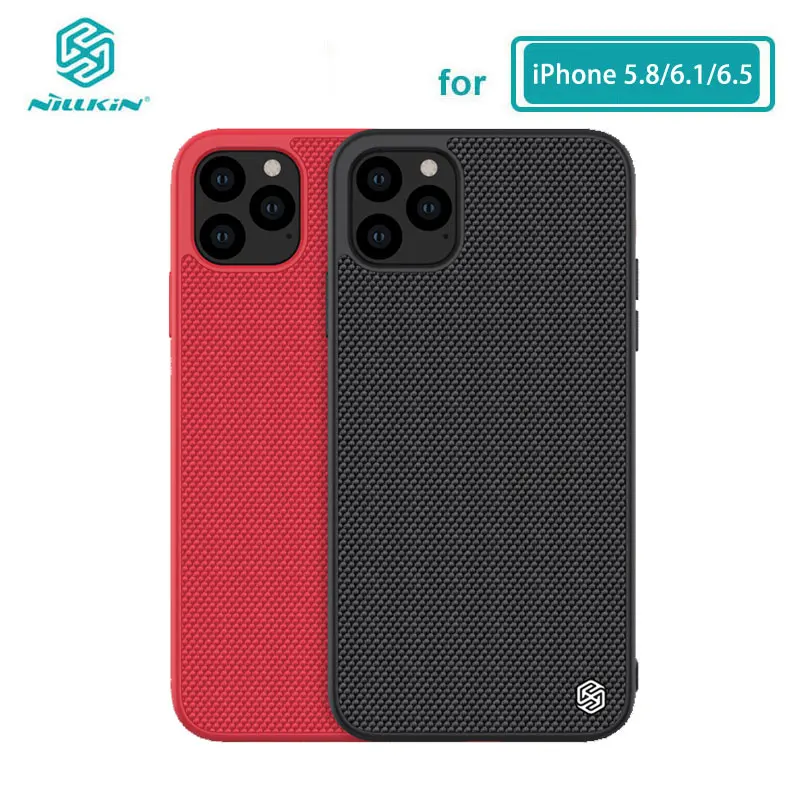 Custodia Per Iphone 11 Pro Max Custodia Nillkin Cover Posteriore In Fibra Di Nylon Testurizzata Per Iphone 11 Pro Max Custodia