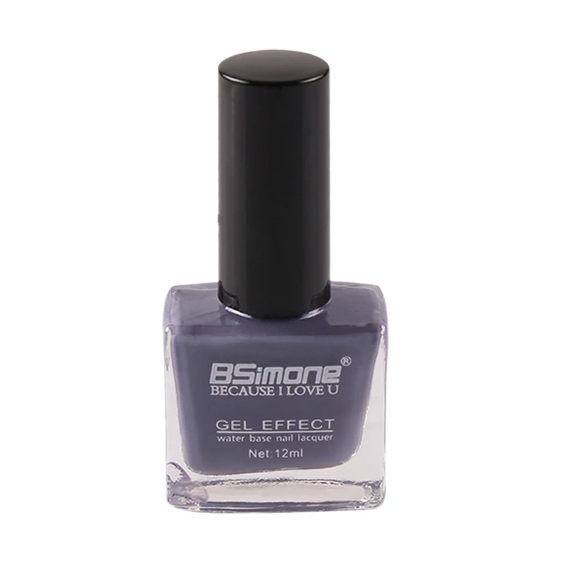 Gray Bsimone New Nail Art Design Manicure Venalisa 21 Color 12Ml Soak Off Enamel Gel Polish Uv Gel Nail Polish Lacquer Varnish - Цвет: Gray