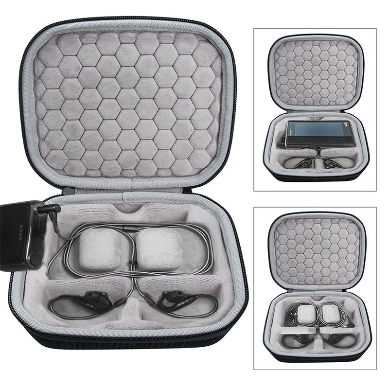 Protective-Bag-Cover Brick WM1Z Sony Portable NW-WM1A Storage-Box Black Waterproof