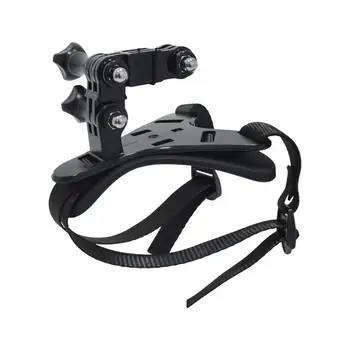 

Full Face Motorcycle Helmet Holder Fixed Chin Mount Bracket Cycling Adjustable Stand Camera Motor Accessories