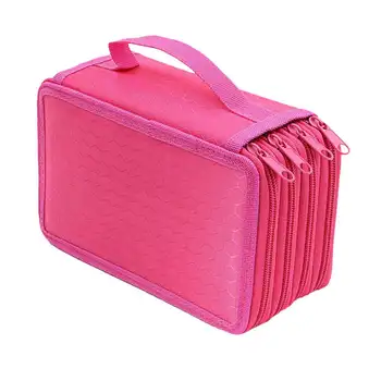 

72 Holes 4 Layers Pencil Case For School Student Oxford Bag Marker Storage Colored Pencils Pen School Supplies