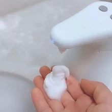 280 мл Автоматический Дозатор пены для мыла, умный сенсорный насос, аксессуары для ванной комнаты, ручной дезинфицирующий шампунь, бутылка для жидкости для кухонного инструмента