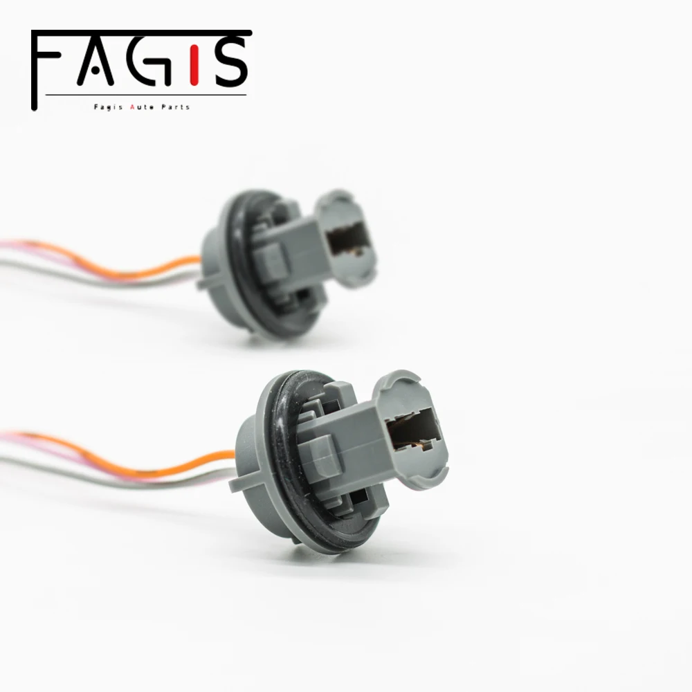 Fagis 1 шт. T20 7440 7443 Одиночная нить автомобиля цоколь лампы для стоп сигнала и
