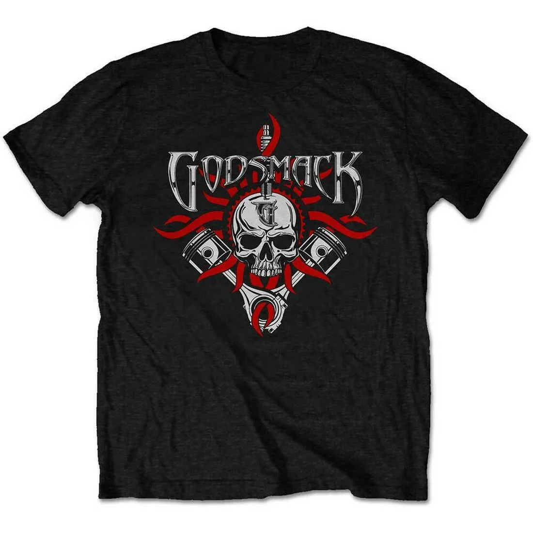 GODSMACK хромовые топы футболки футболка унисекс Официальная Лицензированная с