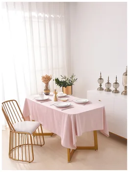 

Solid Color Tablecloth Velvet Rectsangle Tea Table Cover Picnic Cloth Pop Art Background Cloth Pink Yellow Table Decor
