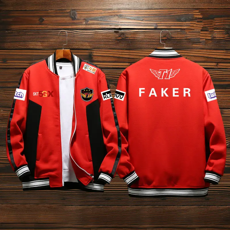 SKT T1 ユニフォーム ジャケット 公式 　Lサイズ SKT T1 ユニフォーム ジャケット 公式 Lサイズ