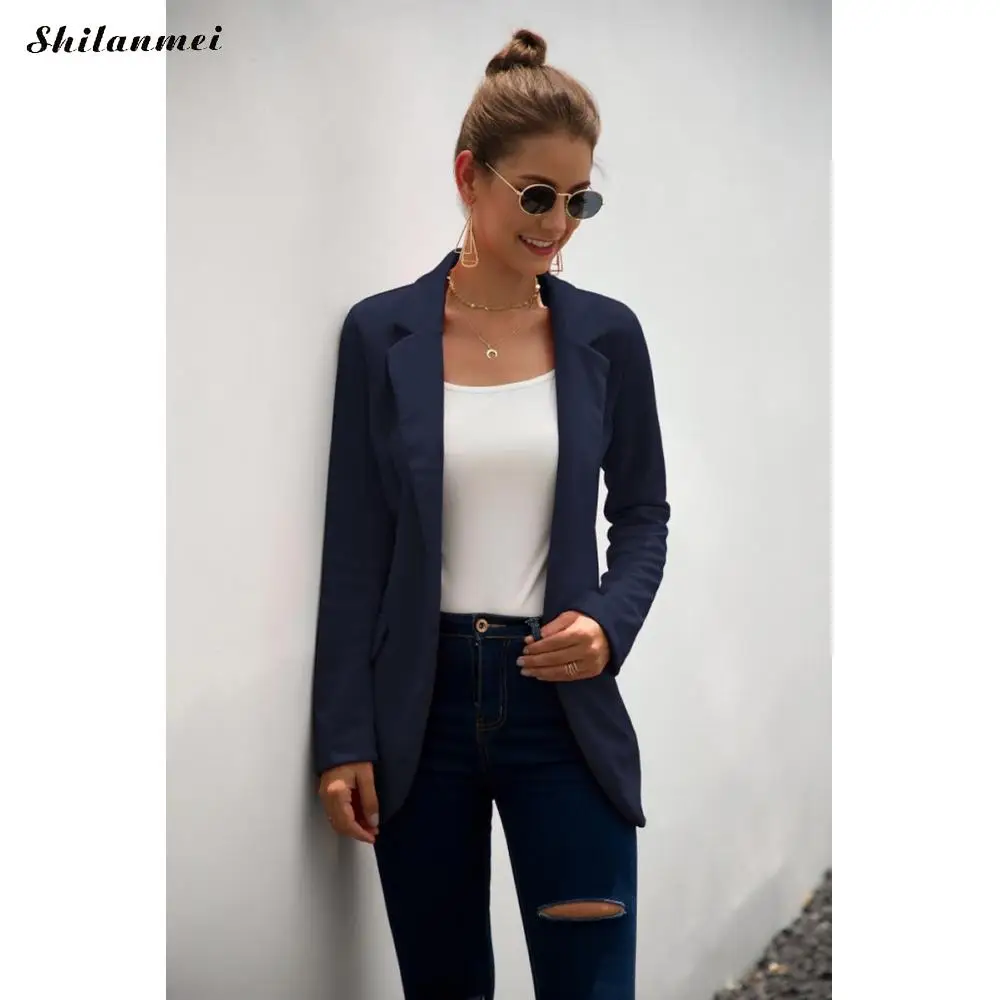 

Black Blazers Jacket Women Office Lady Business Casual Jacket Women Slim Blazer Female Classic Basic Coats Fashion Red Blazers