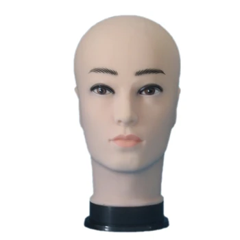 

Realistic Plastic Male Mannequin Dummy Head, Manikin Heads for Hat