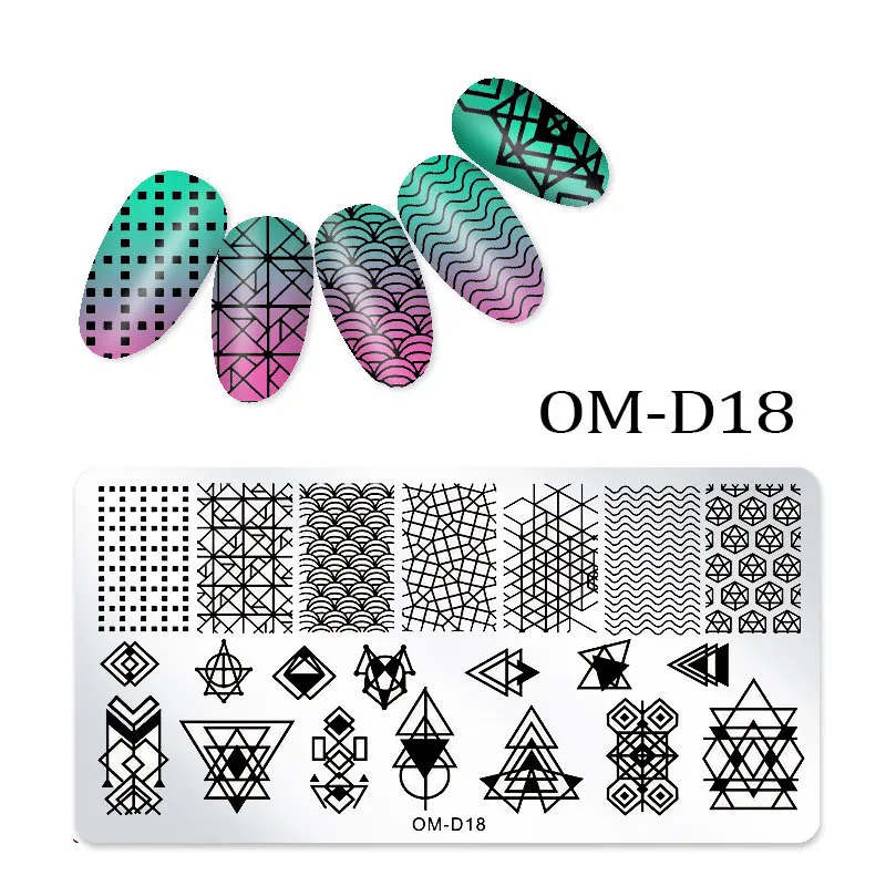 67 Options Stamping Plates for Your Nail