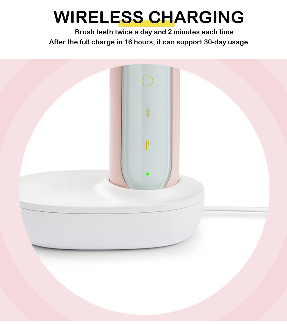 SOOCAS X5 USB Whitening Wireless Charging Electric Toothbrush from Xiaomi youpin
