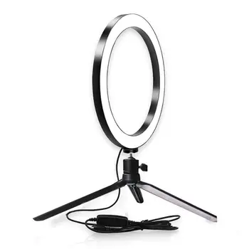 

W/Tripod Beauty Universal Portable Video Light Lamp Ring Fill Light LED Ring Light Stand Photography Photo Sudio Selfie Makeup