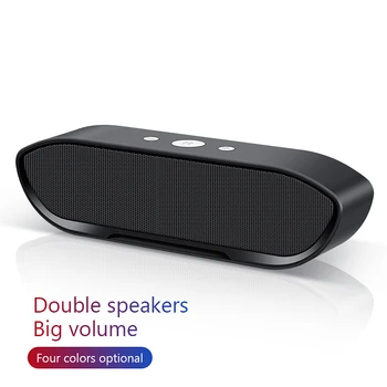 

Portable Wireless Bluetooth Speaker Stereo big power MP3 Music MIC Subwoofer Speakers for iPhone Computer Bass Speaker EY294