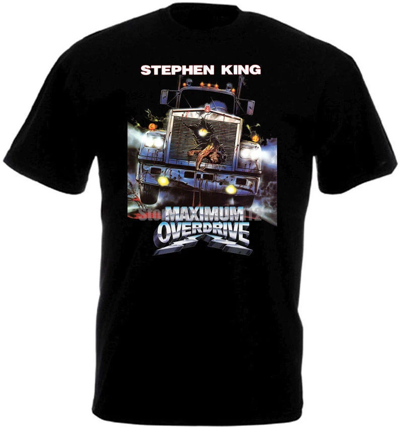 Максимальная овердрайв постер фильма Мужская забавная футболка хип-хоп одежда