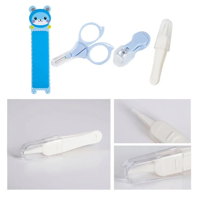1 Набор для новорожденных, специальные ножницы для ногтей, набор для стрижки ногтей, детские инструменты для ухода за ногтями