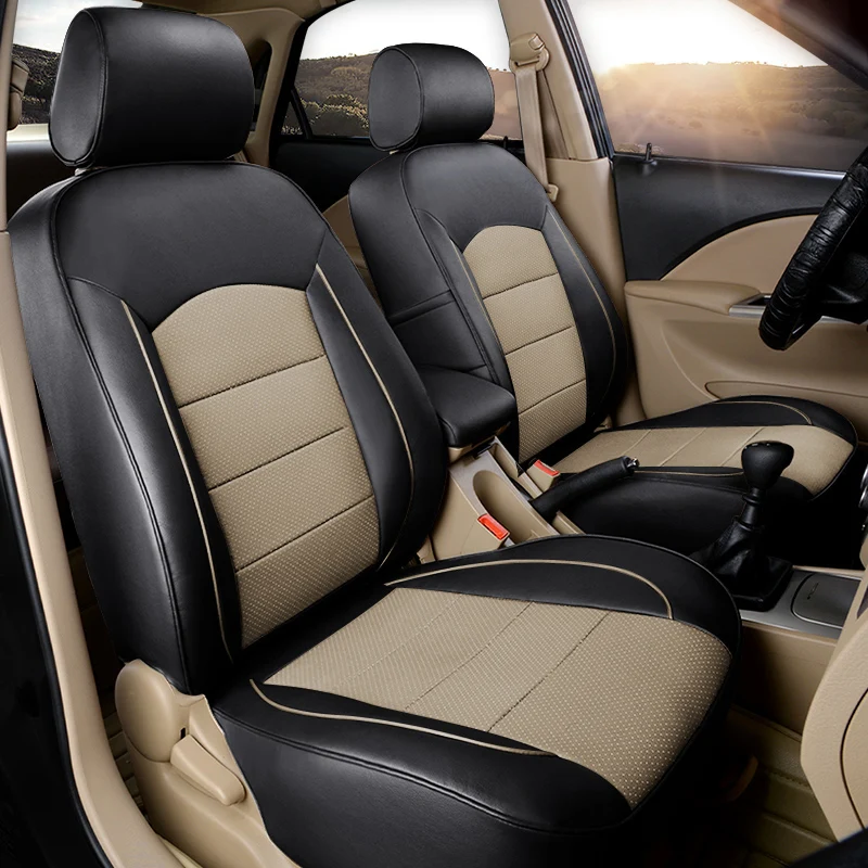 Чехлы для автомобильных сидений CARTAILOR Honda Odyssey Набор чехлов 2015 2012 кожзам чехлы