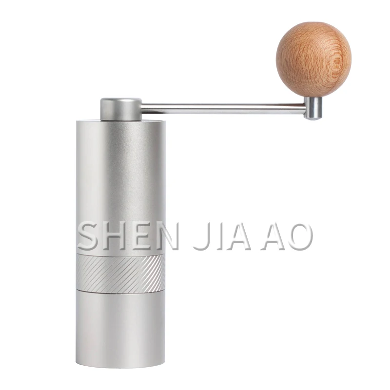 Hand-cranked coffee bean machine Mini portable grinder Manual processing grinding Stainless steel 1PC | Бытовая техника