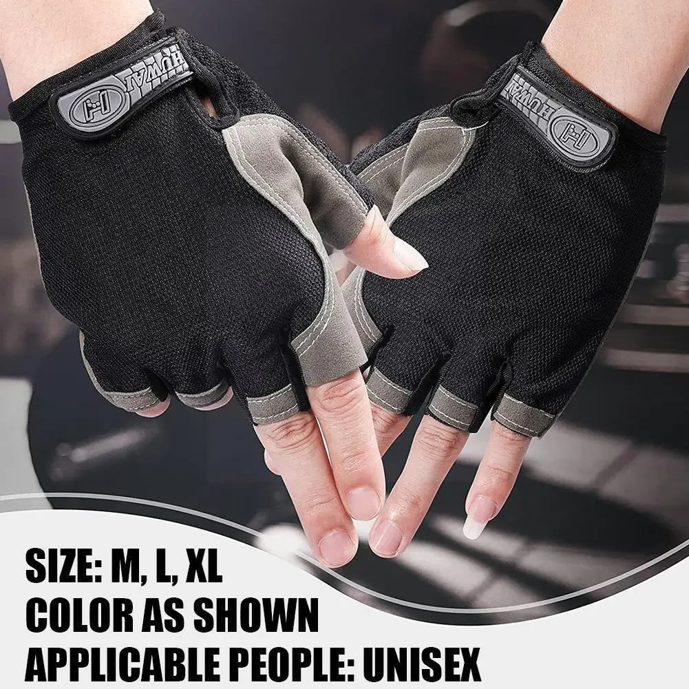 Men Practical Professional Cycling Bicycle Half Finger Glove S/M/L High Quality 