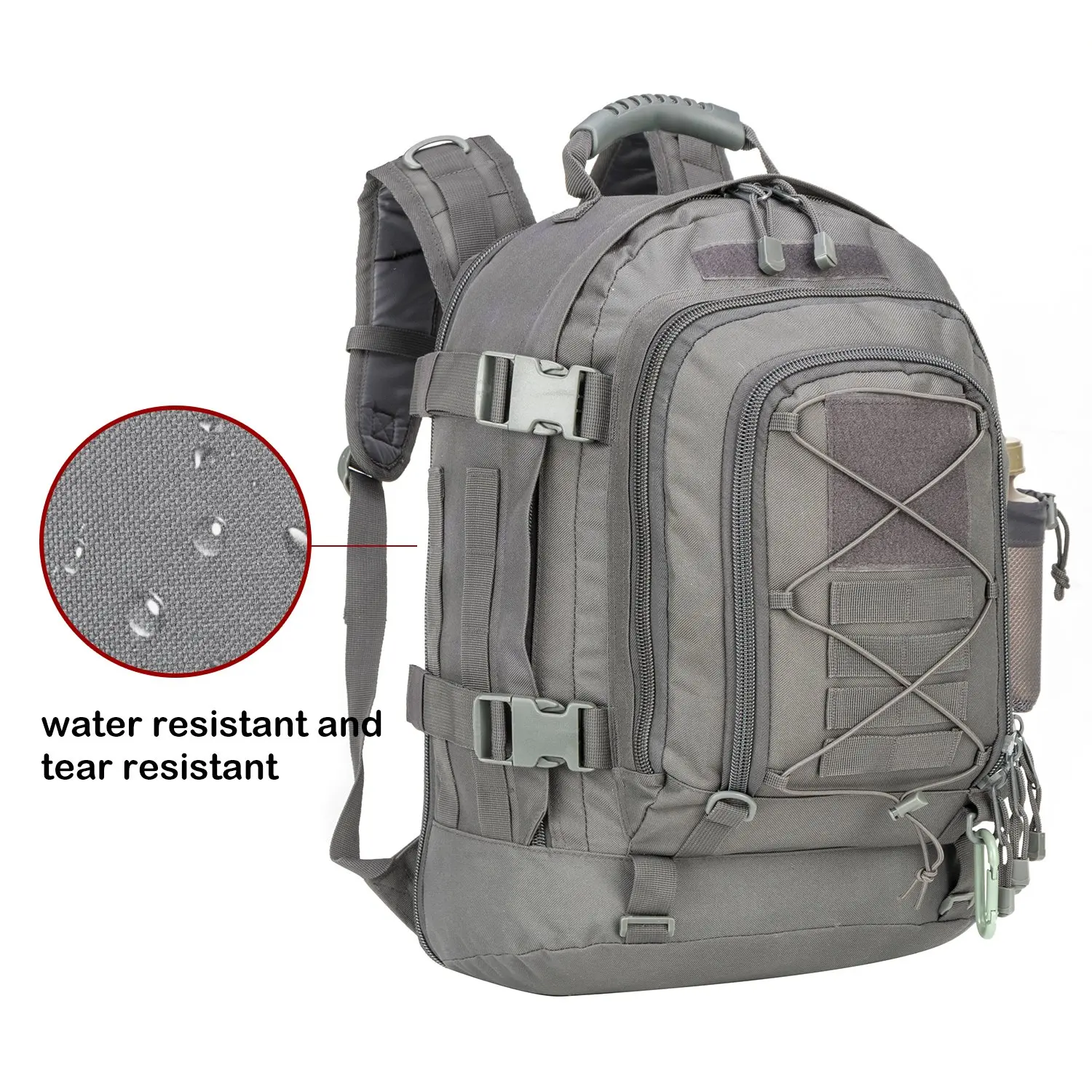 Outdoor 3 Day Expandable 40-64L Backpack Military Tactical Hiking Bug Out Bag
