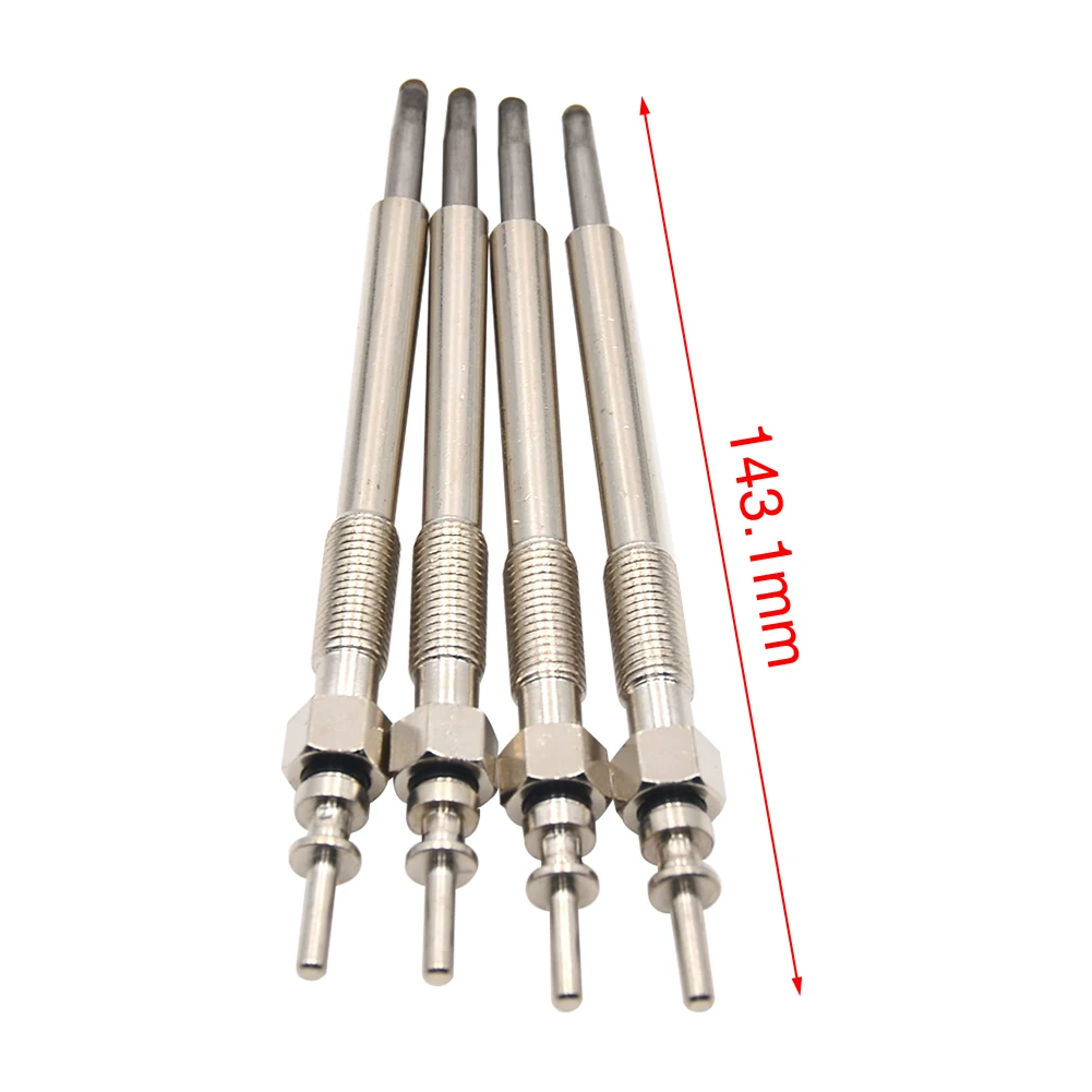 4pcs Dual Core Accessories Heater 1.7 CDTI Glow Plug Fast Start Auto Metal Professional Ignition Car Durable For Honda For Opel