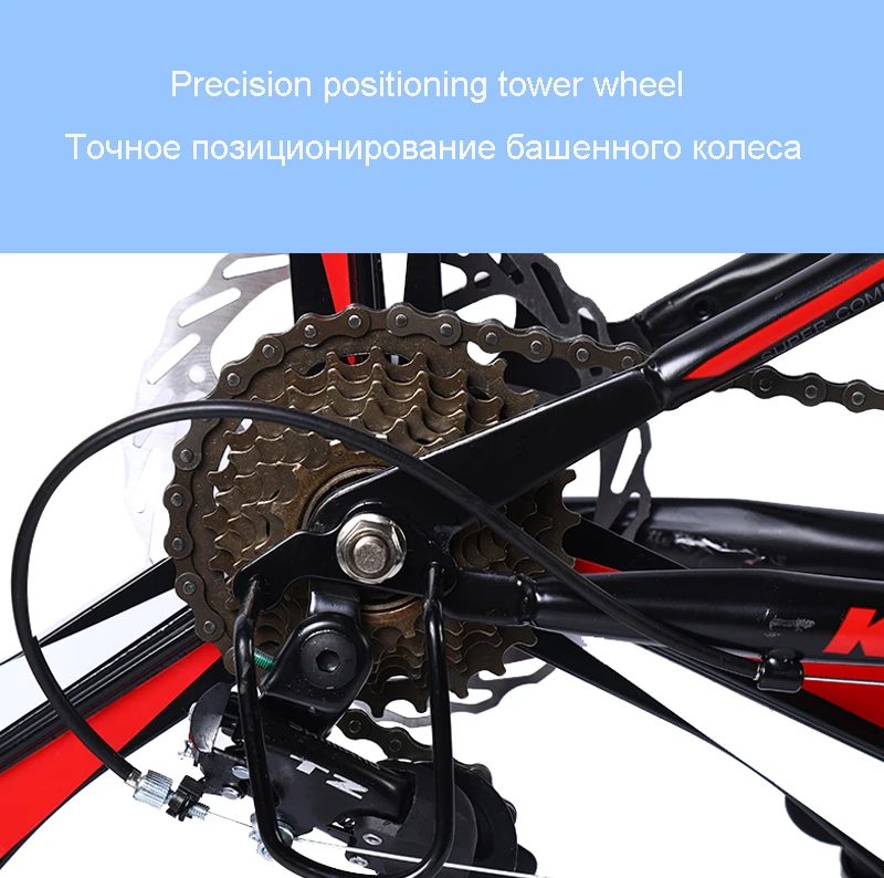 21 скоростной складной горный велосипед 24 и 26 дюймов, двойной дисковый тормоз, велосипедный велосипед, складной горный велосипед