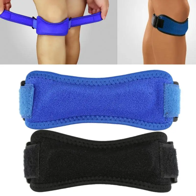 

Adjustable Patella Knee Tendon Strap Protector Guard Support Sports Professional Knee Brace Pad Belted Basketball Tennis Cycling