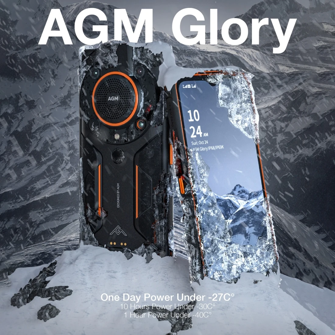 AGM Glory G1 5G Rugged Phone 6.53 inch 8GB 256GB Octa Core Android 11 Night Vision Camera 6200mAh NFC Wireless Charge Smartphone gaming ram