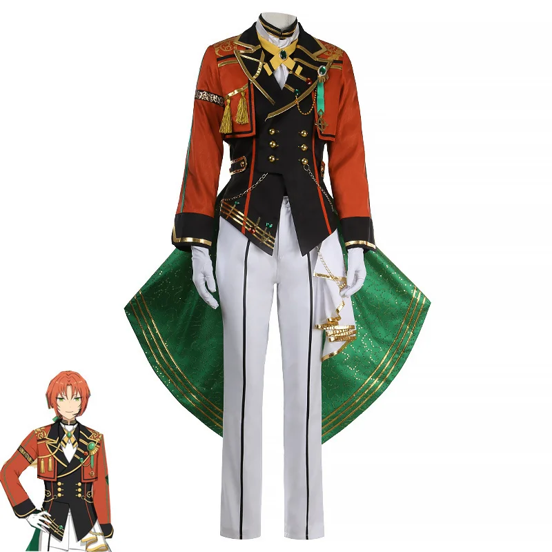 Game Ensemble Stars Special Recruitment Knights Tsukinaga Leo Cosplay Costume Fancy Suit Halloween Carnival Uniforms Custom Made image_0