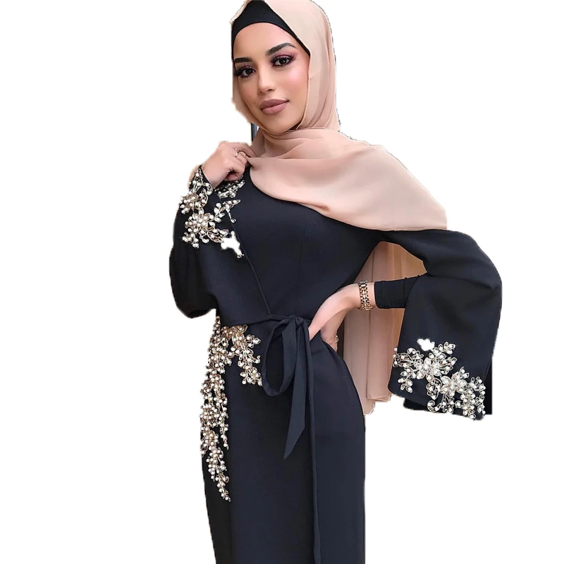 Дубай мусульманское платье для молитвы женщин Марокканская Турция Бангладеш