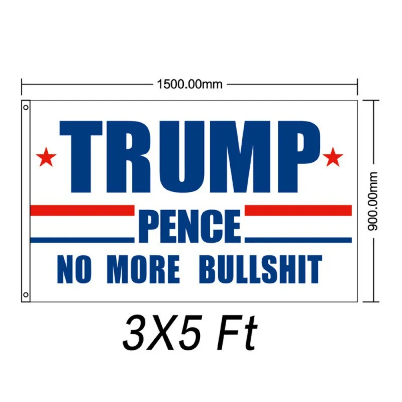150x90 см Трамп флаг двухсторонний Печатный флаг "Трамп" держать Америку отлично подходит для США