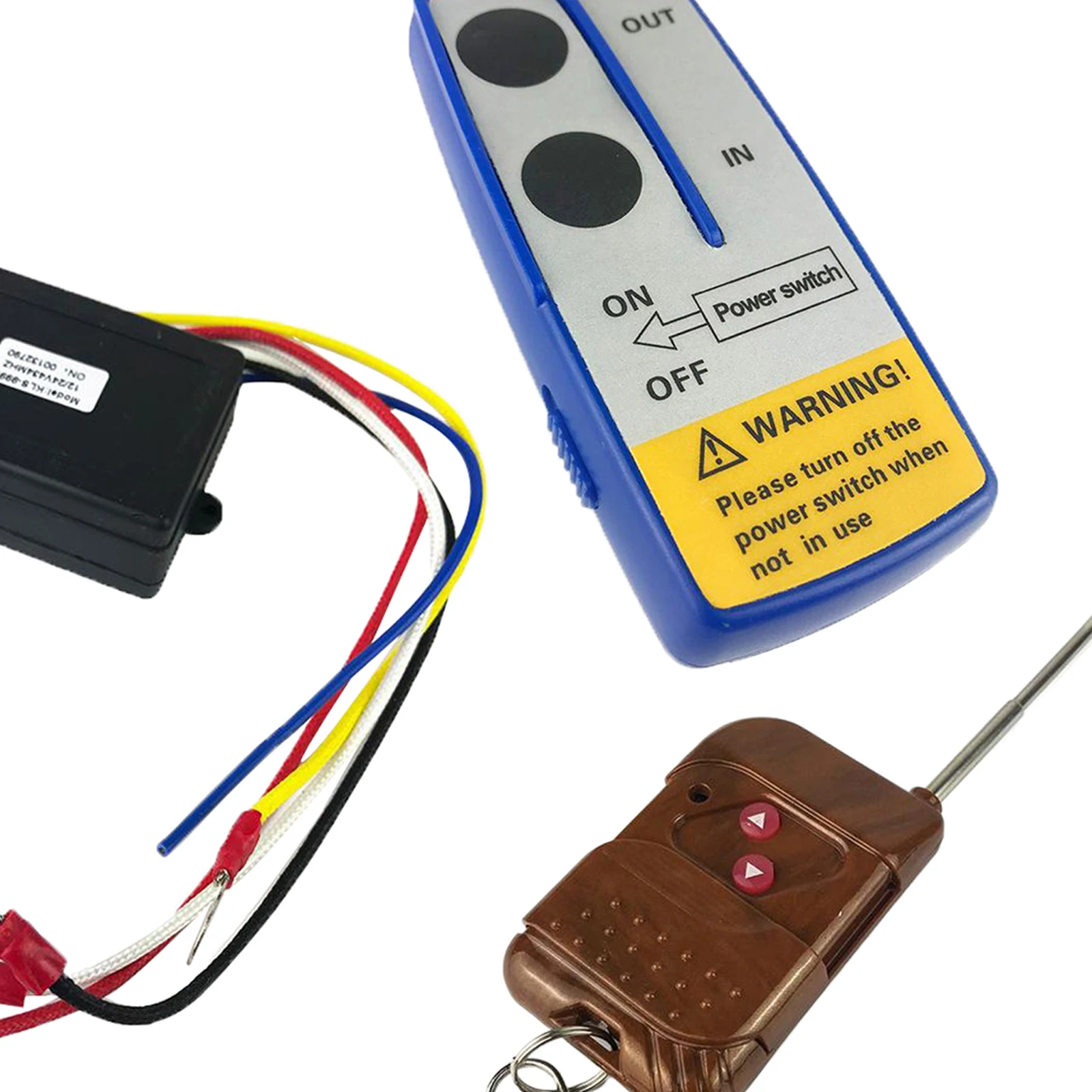 12V универсальный Электрический Беспроводной Лебедка пульт дистанционного