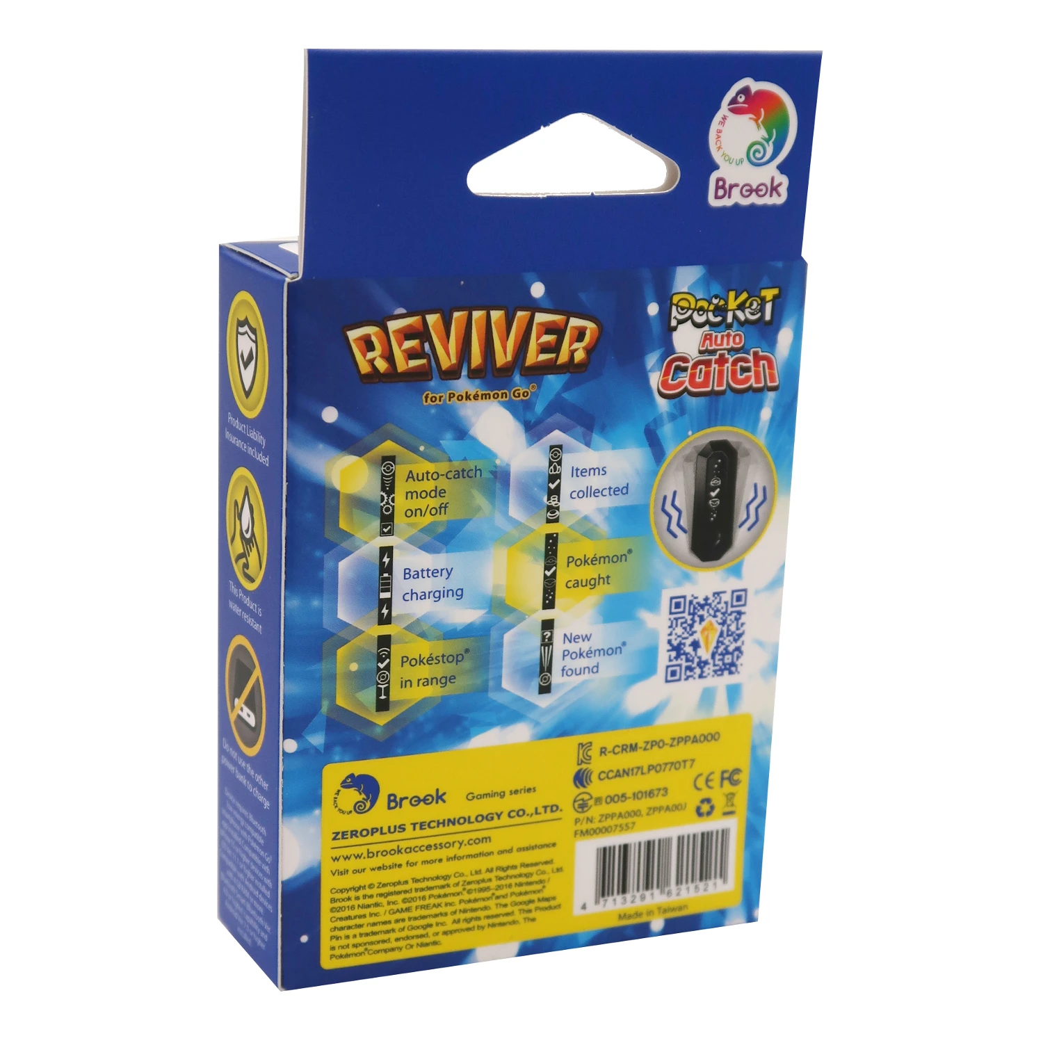 Brook Pocket Auto Catch Reviver For Pokemon Go Plus Rechargeable Battery Charging Bracelet Wristband Waterproof And Dustproof Replacement Parts Accessories Aliexpress