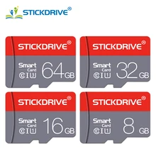 Tarjeta de Карта памяти Microsd карта 4 ГБ 8 ГБ 16 ГБ 32 ГБ 64 Гб класс 10 карты памяти Microsd Mini TF sd-карта carte внутреннее хранилище