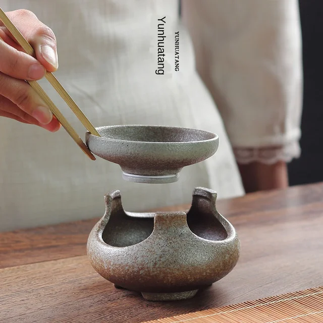 Tea Szűrő Japán Stílusú Kőedény Szűrőcsoport Tealevél Infúzók Te Infusor - Image 2